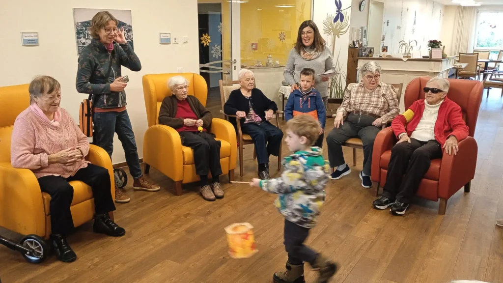 Kindergarten zu Besuch